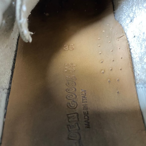 Golden Goose Old School Sneakers Girls Women's 35 US 5 - Picture 7 of 8